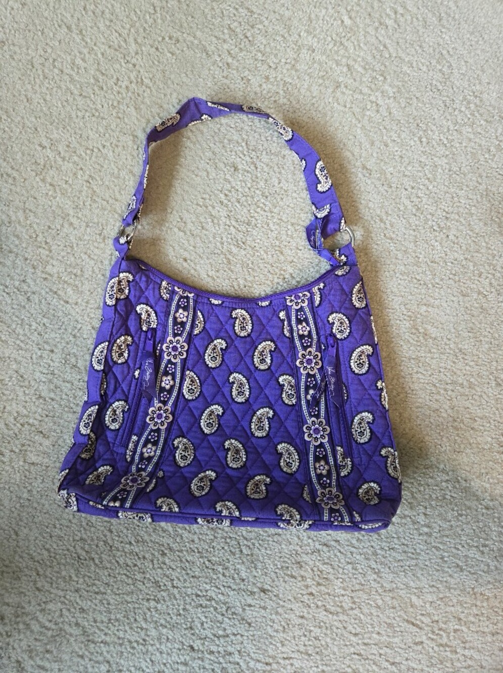 Vera Bradley Lisa B Shoulder Bag- Simply Violet
